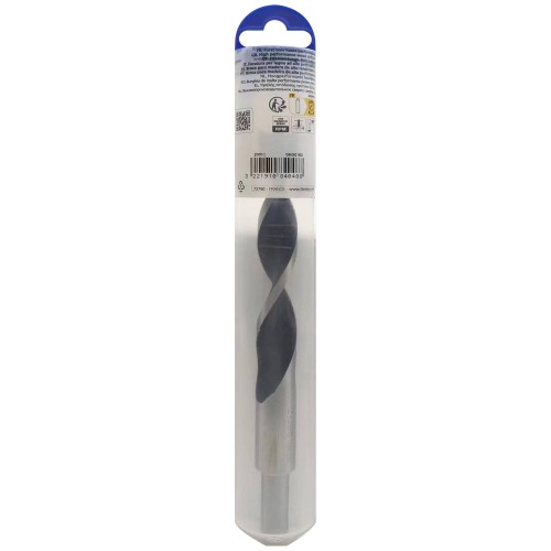 Ø: 18 / Broca para madera de 3 puntas -Mango cilíndrico -Graduada SLR (Blíster) / L: 191