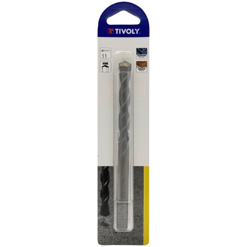 Ø: 11 / Broca para hormigón -Mango cilíndrico (Blíster) / L: 150