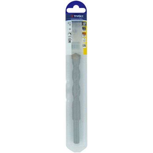 Ø: 15 / Broca para hormigón -Mango cilíndrico (Blíster) / L: 150