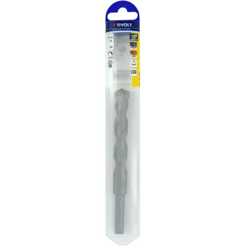 Ø: 16 / Broca para hormigón -Mango cilíndrico (Blíster) / L: 150