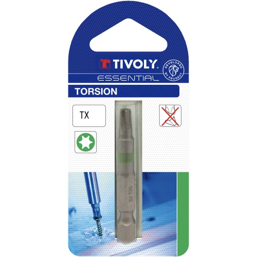 Punta de atornillar -Torsión -Para tornillo Torx (Blíster) N°: N20 / L: 50