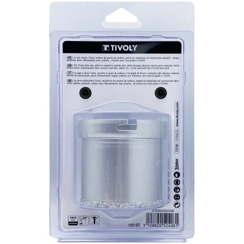 Ø: 67 / Sierra de corona para hormigón de carburo HM (Estuche blíster) / H: 55