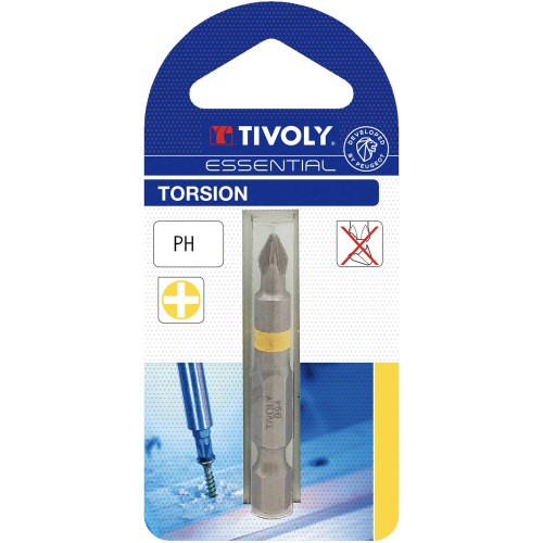 Punta de atornillar -Torsión -Para tornillo Phillips (Blíster) N°: N1 / L: 50