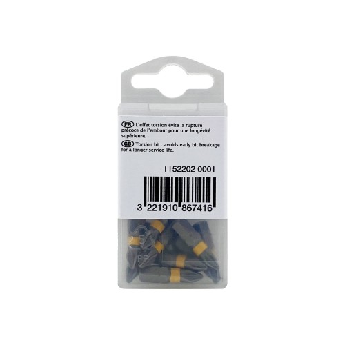10 puntas PH2 torsion