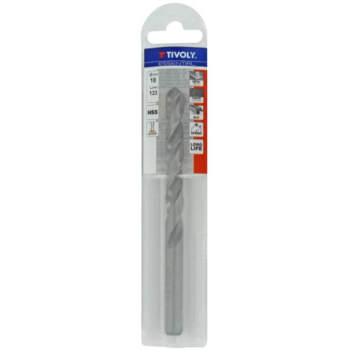 Ø: 10 / L: 133 / Broca para metal HSS -Afilado SPLIT POINT (Funda plástico)