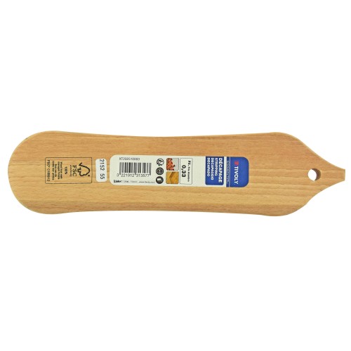 Cepillo VIOLÍN -Mango de madera FSC - Hilos de acero o latón (Granel) / Acero latonado corrugado / 0.33