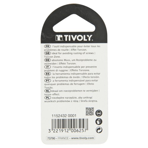 Punta de atornillar -Torsión ACERO INOXIDABLE -Para tornillo Phillips (Blíster) N°: N1-2-3 / L: 25