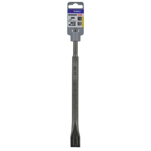 Ø: 20 / Cincel plano L. 20x250 mm -SDS+ (Gancho SDS colgante) / L: 250