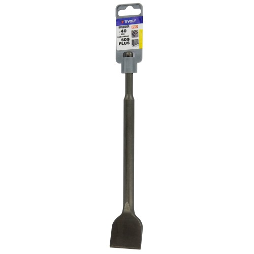 Ø: 40 / Cincel ancho L. 40x250 mm -SDS+ (Gancho SDS colgante) / L: 250