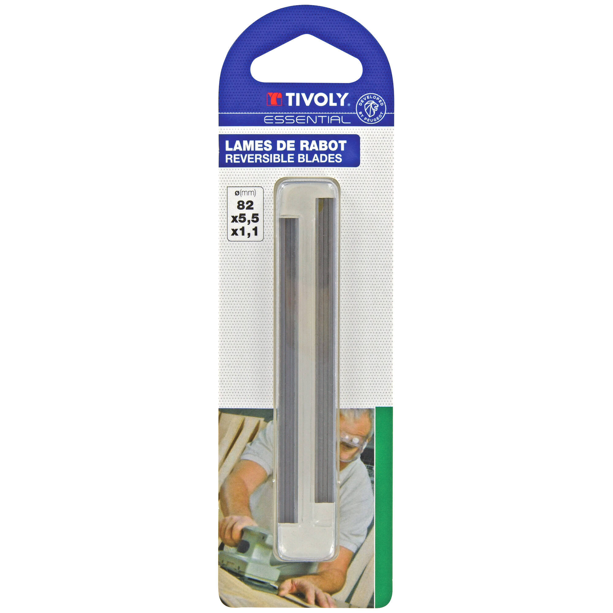 Hojas reversibles L82mm