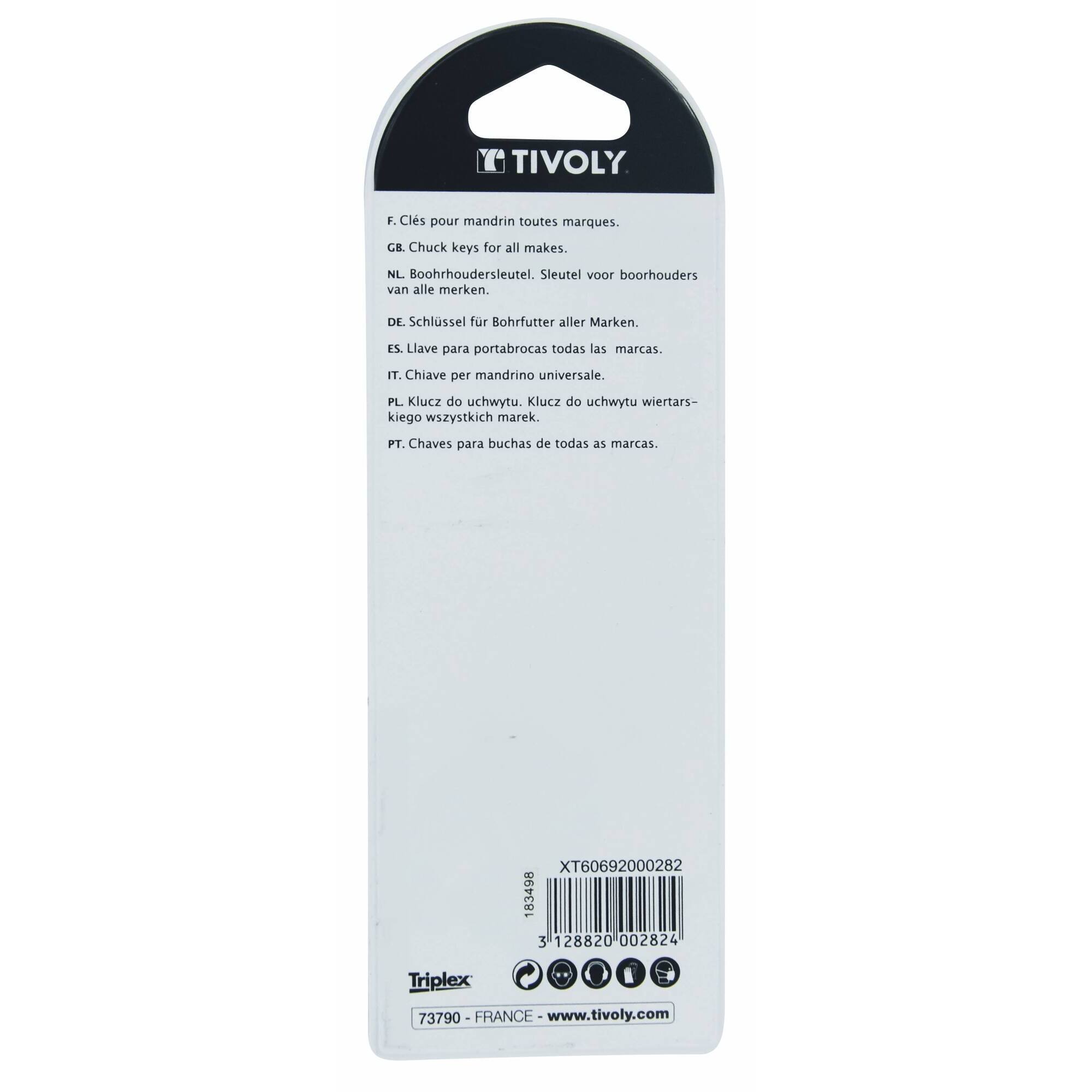 Llave de portabrocas Ø16mm