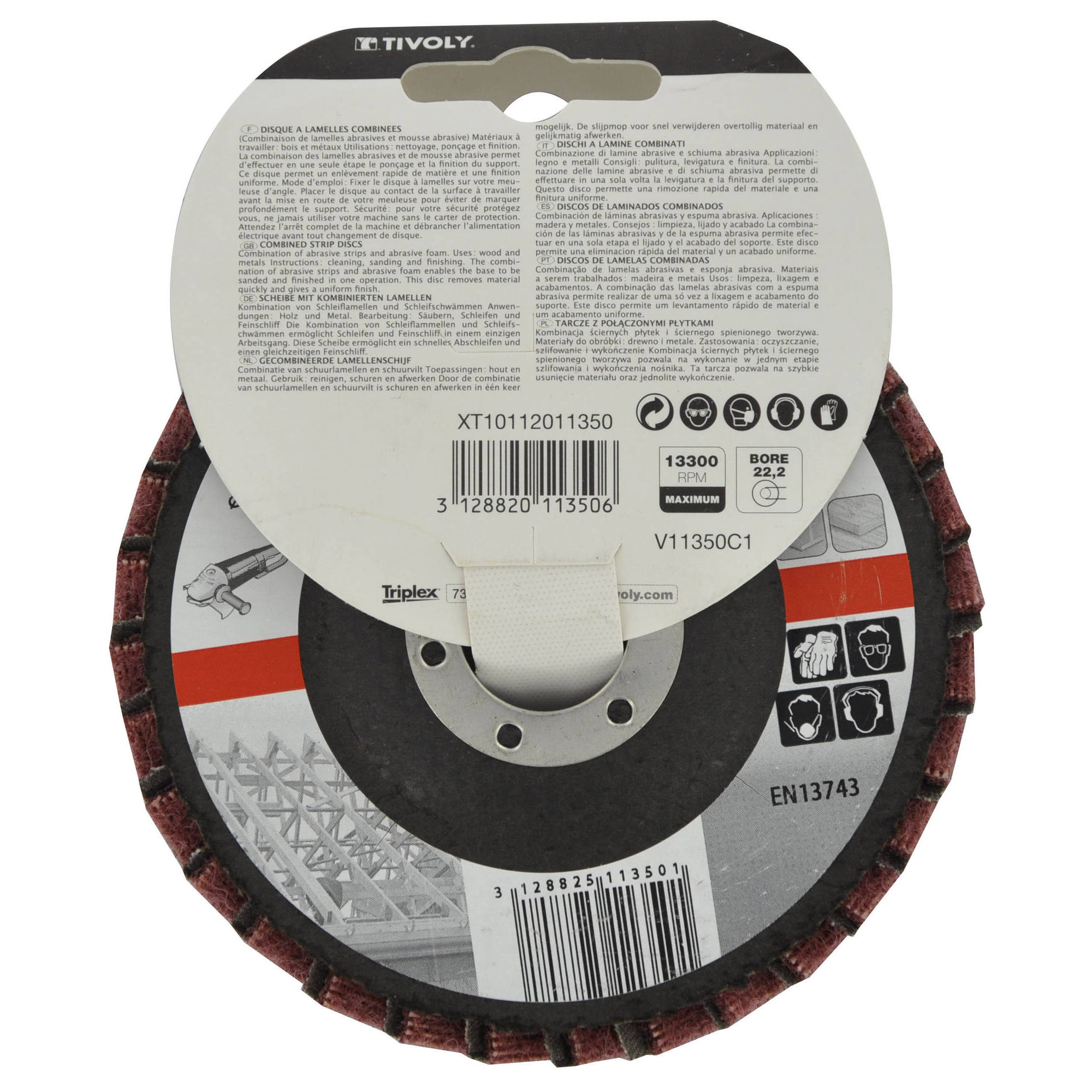 Disco LÁMINAS COMBINADO (Cartoncillo colgante) / Dim Ø115 / Gr : 80