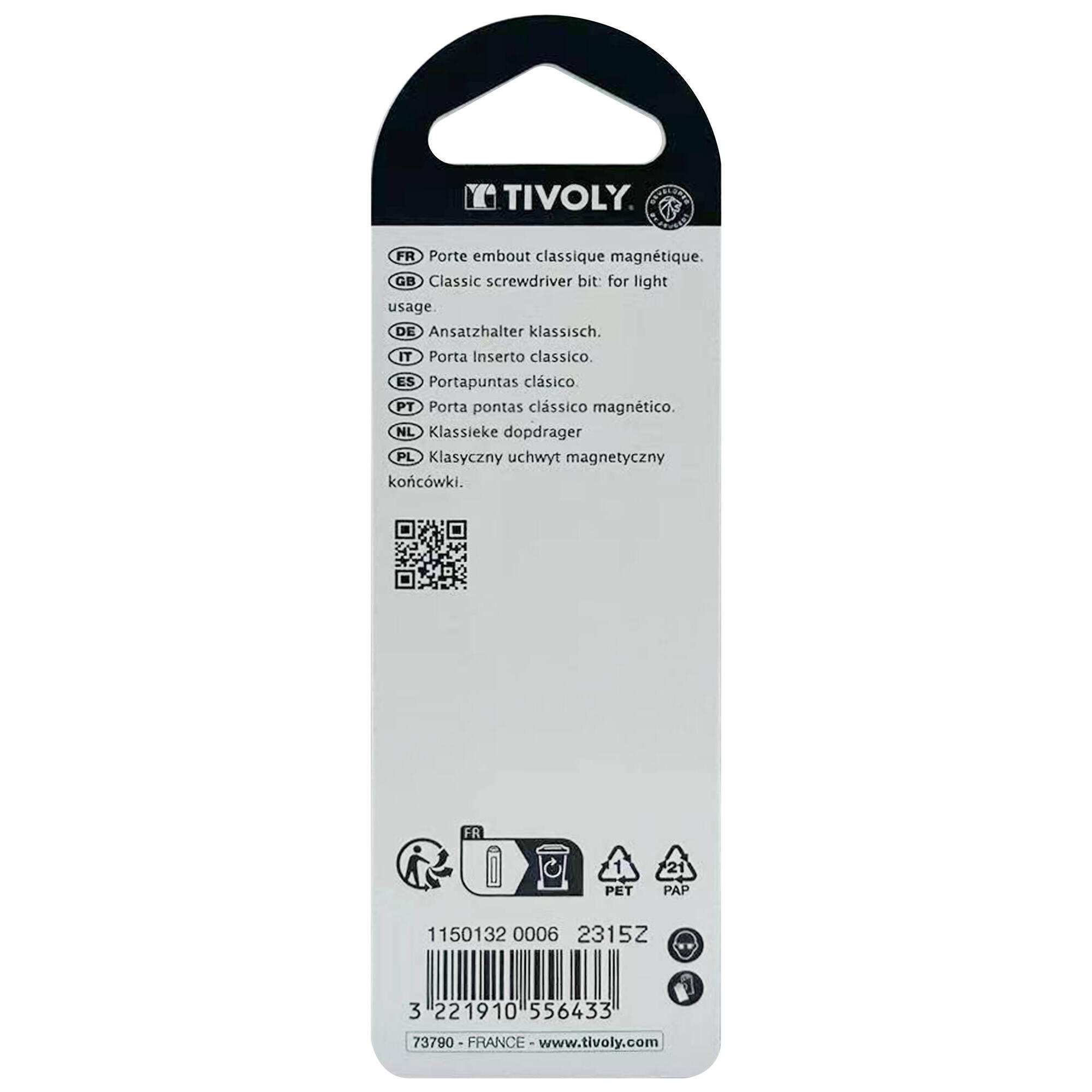 Portapuntas magnético L. 100 mm