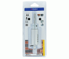 Ø: 33 / Sierra de corona para hormigón de carburo HM monobloque (Estuche blíster) / H: 55