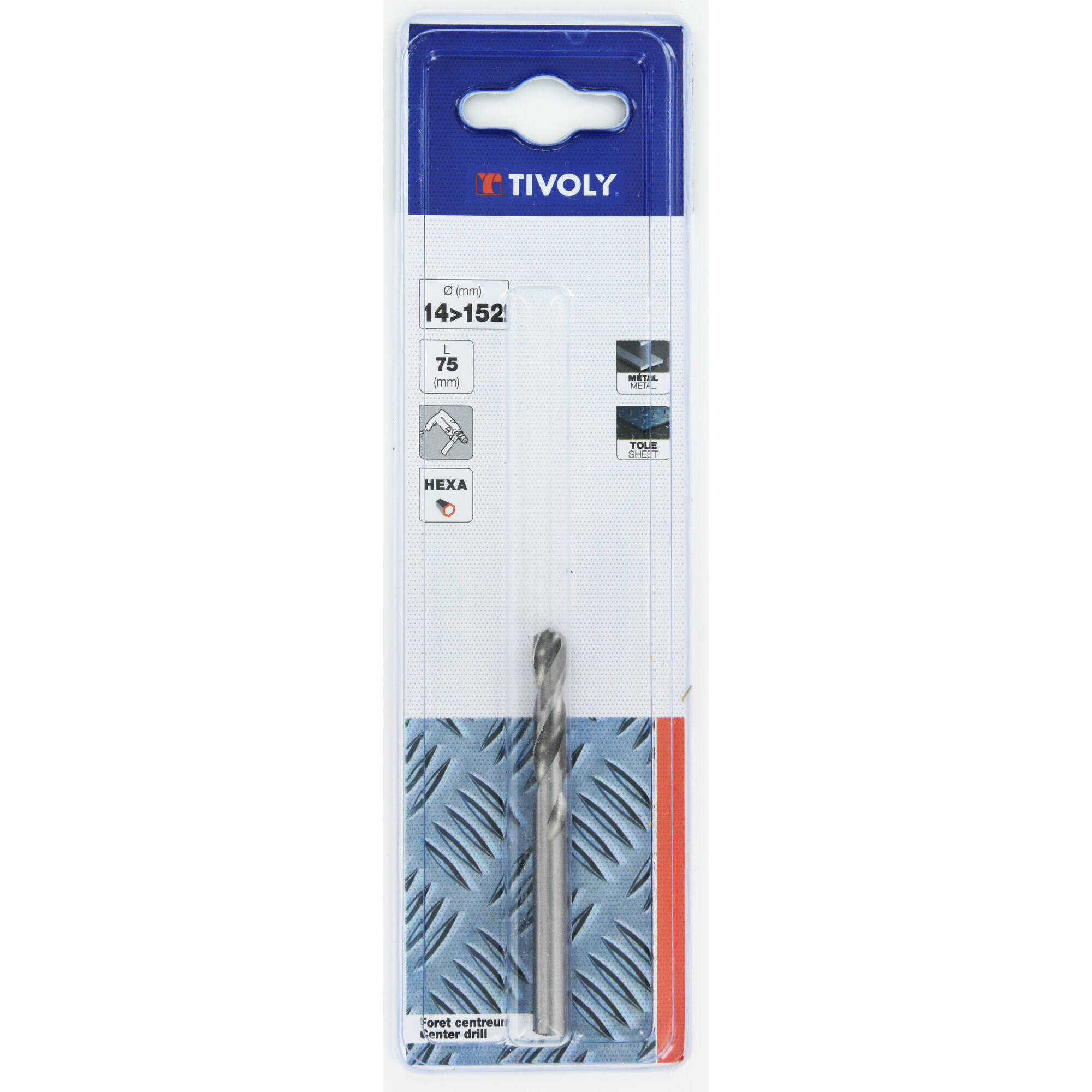 Broca HSS Ø 6 mm para husillo guía