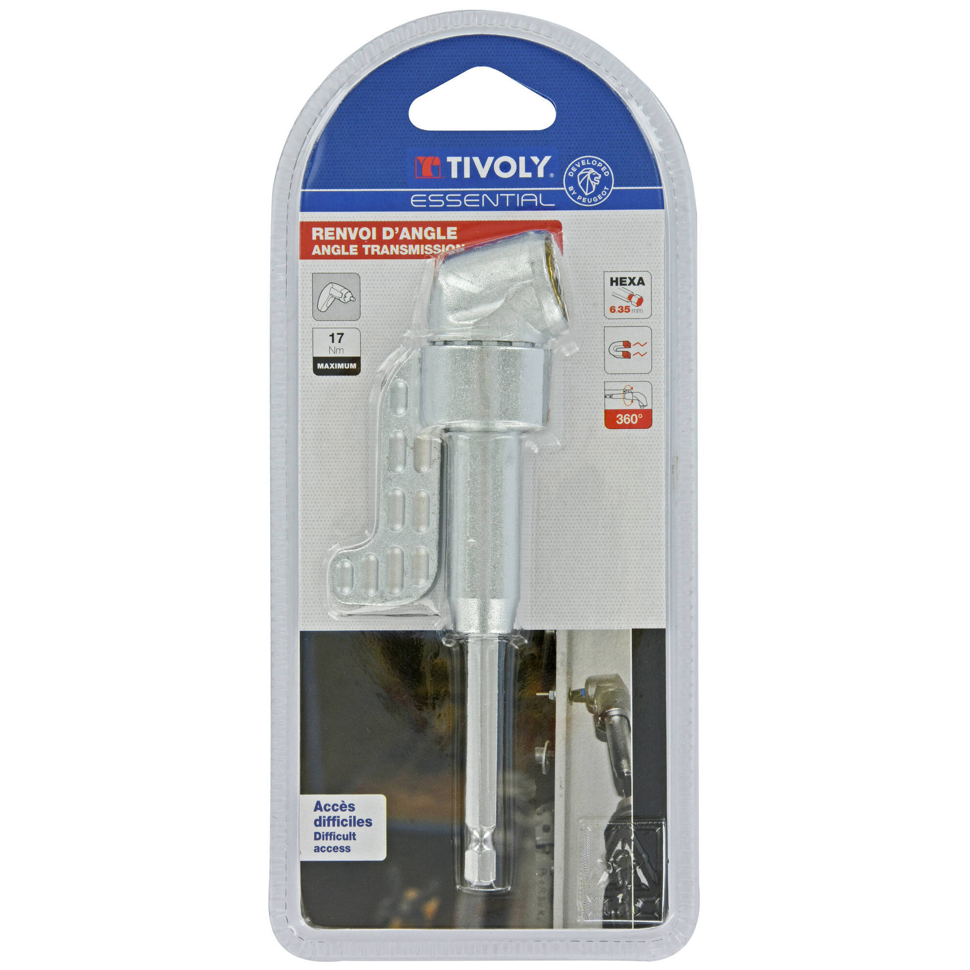 Portapuntas angular 17 Nm