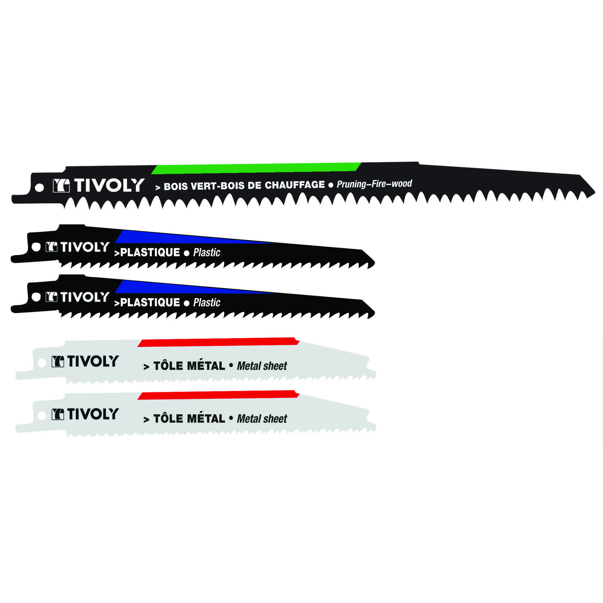 XT51062 - Surtido de hojas de sierra de sable