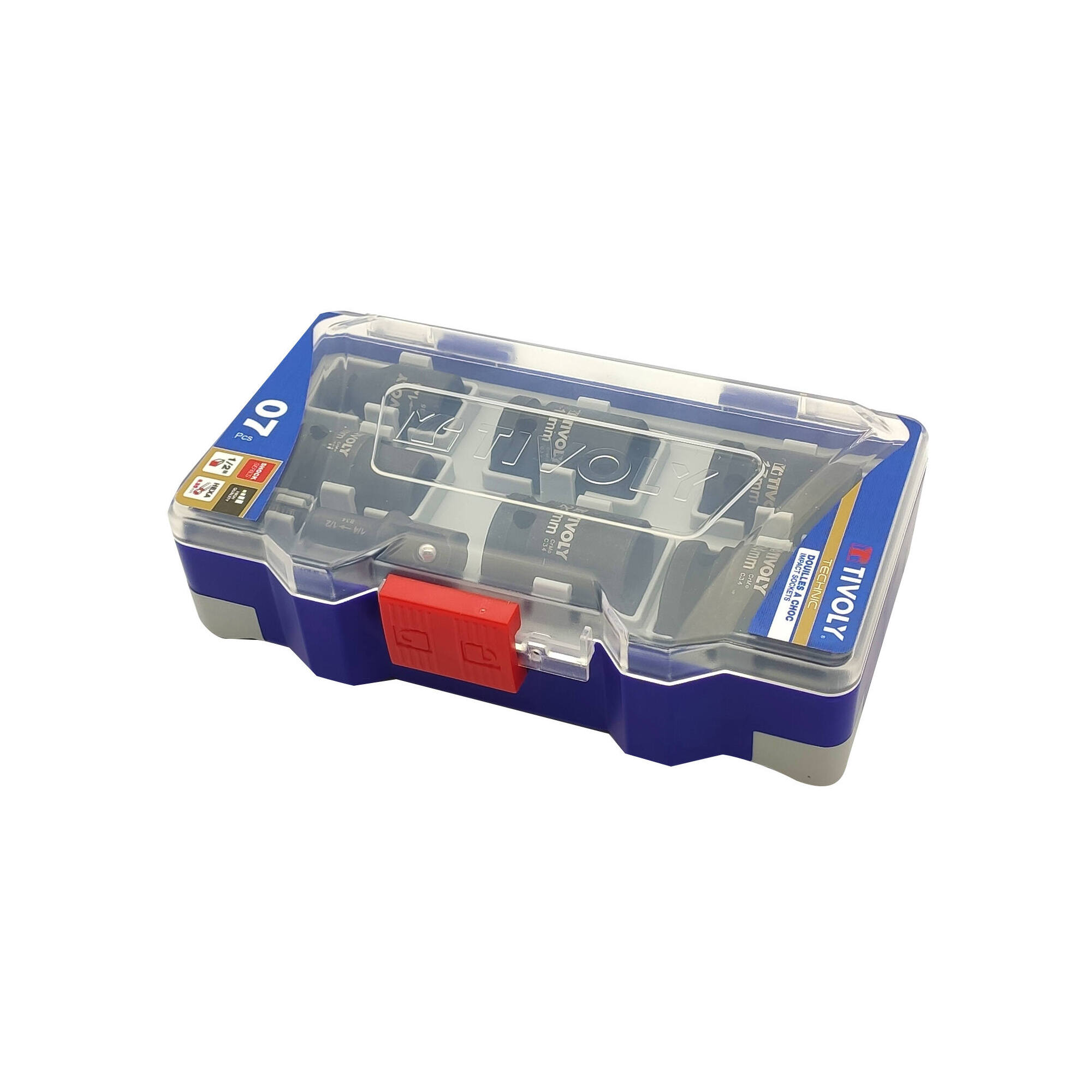 ESTUCHE IMPACT SOCKET 7 PIEZAS