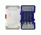 13 piezas-3 kits broca y fresa para madera y metal HSS 2 en 1 + 6 brocas HSS + 3 puntas de acero inoxidable + accesorios