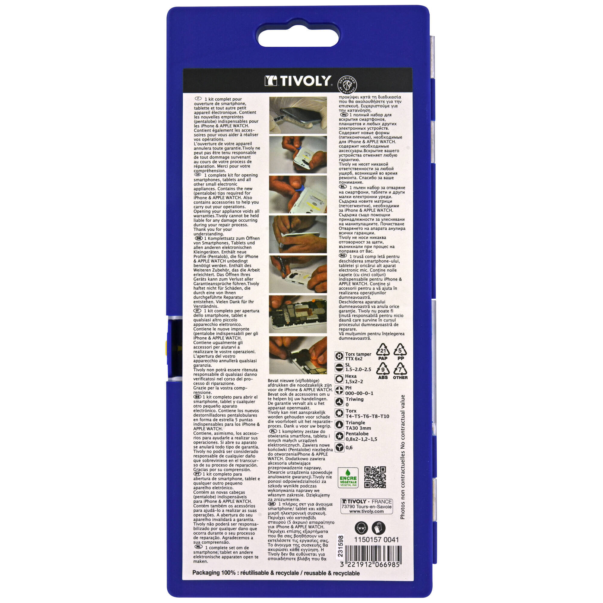 32 piezas -Puntas y accesorios para smartphone y tablet