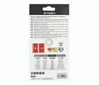 Hoja de lija AUTOADHESIVA -93x190 mm - Para lijadora orbital (Funda cartón) / Dim 93x190 / Gr : 120