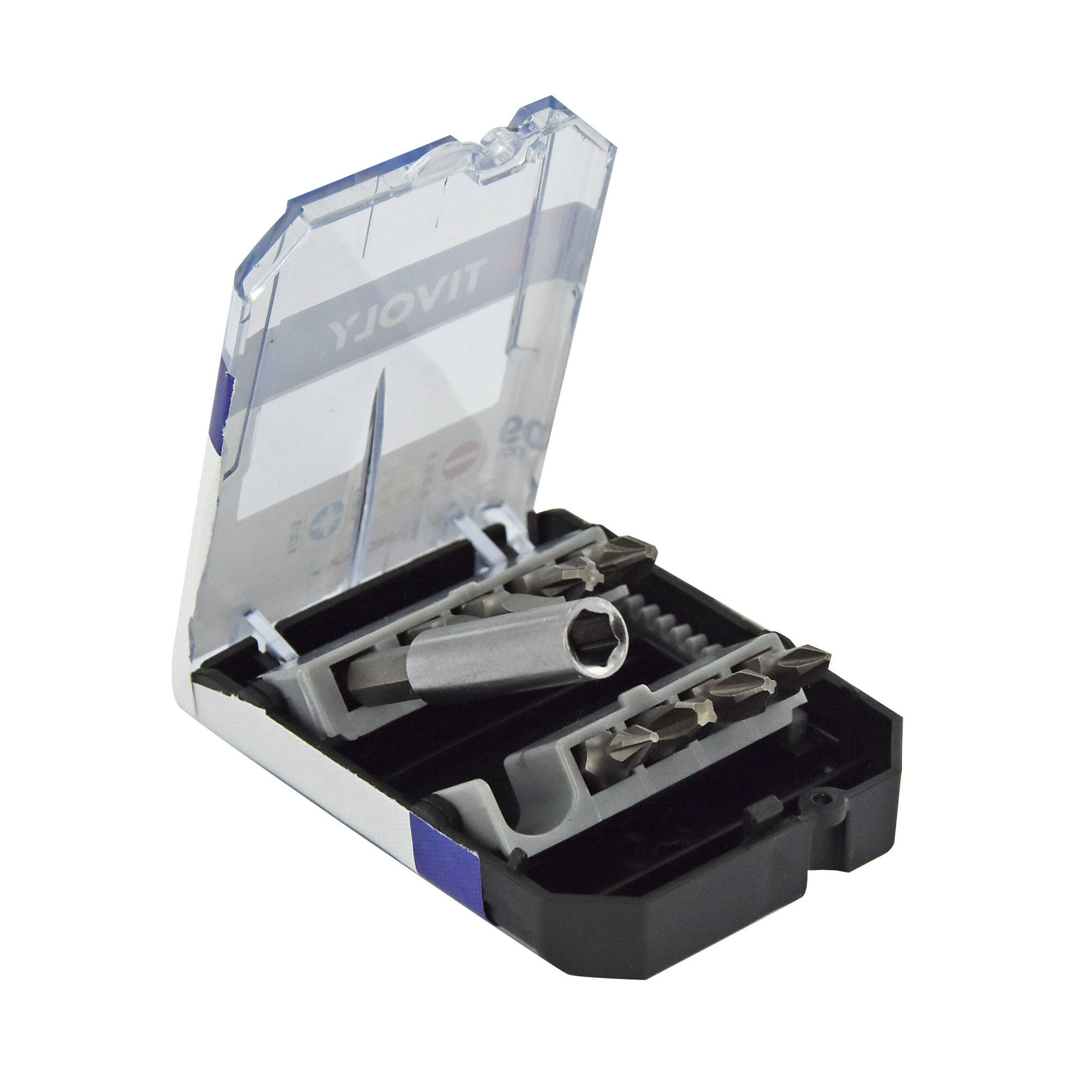 9 piezas -8 puntas + 1 portapuntas magnético