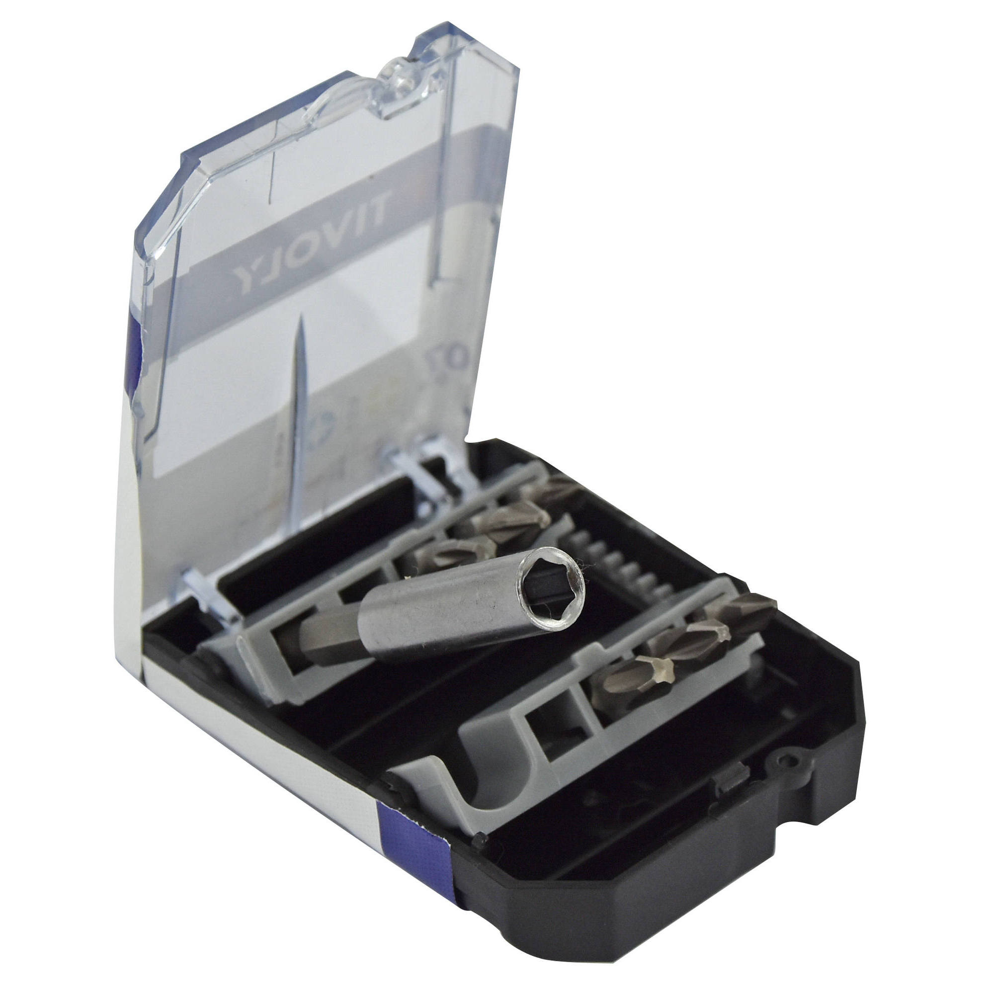 7 piezas -6 puntas PH y PZ + 1 portapuntas magnético