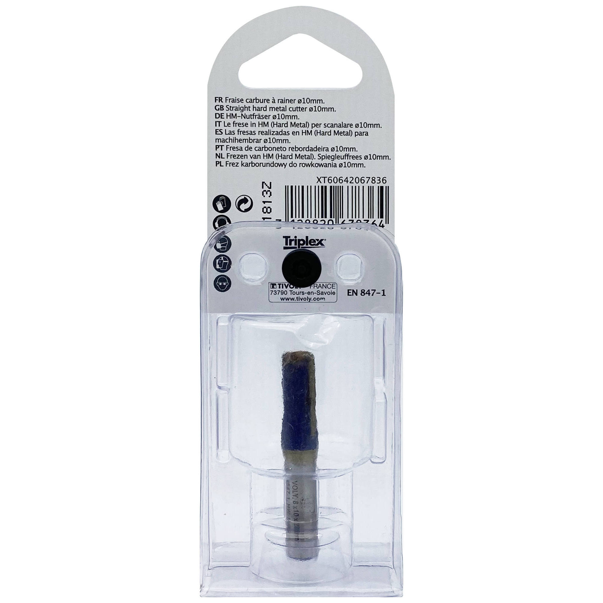 Fresa para ranurar (Estuche blíster) / 10