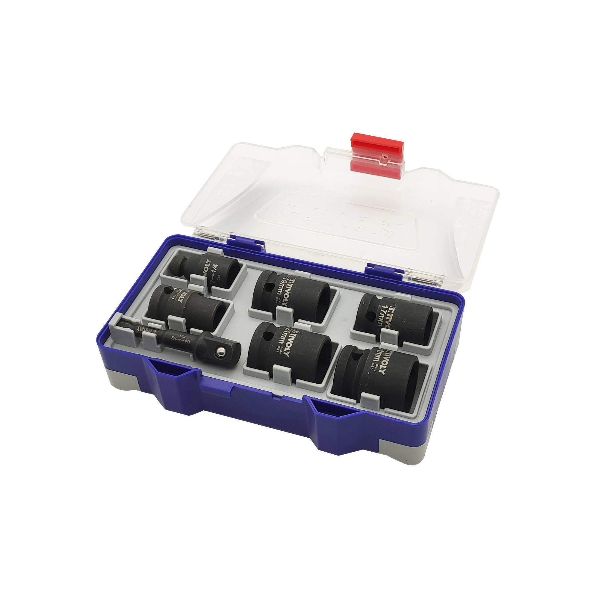 ESTUCHE IMPACT SOCKET 7 PIEZAS