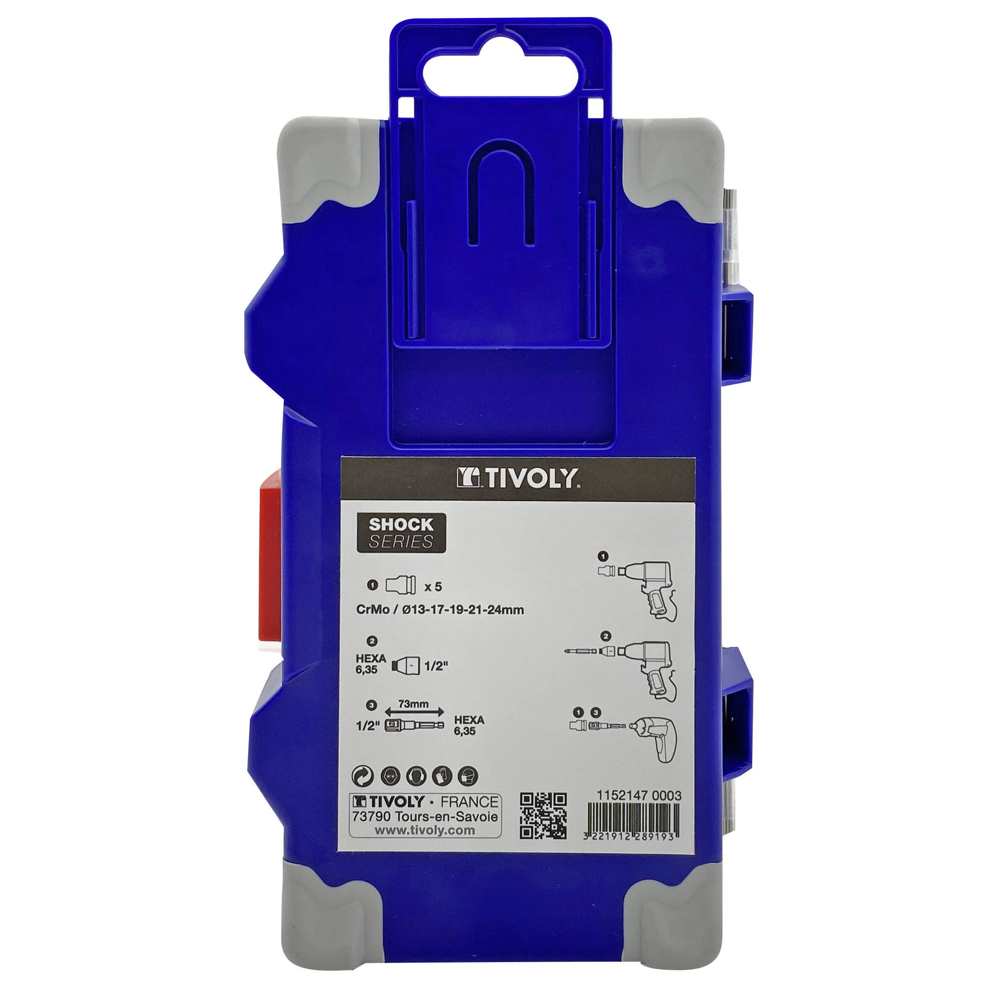 ESTUCHE IMPACT SOCKET 7 PIEZAS