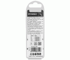 Fresa rotativa metal duro. Punta Esférica. Dentado normal. Forma D (Caja colgante) # / Ø: 10 / d2: 6 / L: 70