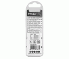 Fresa rotativa metal duro. Punta Ojiva Dentado normal. Forma D (Caja colgante) # / Ø: 8 / d2: 6 / L: 63