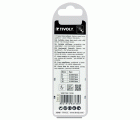 Fresa rotativa metal duro. Punta Ojiva Dentado normal. Forma D (Caja colgante) # / Ø: 12 / d2: 6 / L: 70