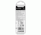 Fresa rotativa metal duro Cilíndrica. Dentado normal. Forma D (Caja colgante) # / Ø: 10 / d2: 6 / L: 65