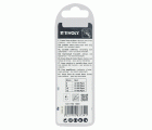 Fresa rotativa metal duro. Punta Ojiva Dentado normal. Forma D (Caja colgante) # / Ø: 10 / d2: 6 / L: 65