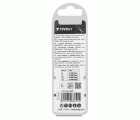 Fresa rotativa metal duro. Punta Esférica. Dentado normal. Forma D (Caja colgante) # / Ø: 8 / d2: 6 / L: 63