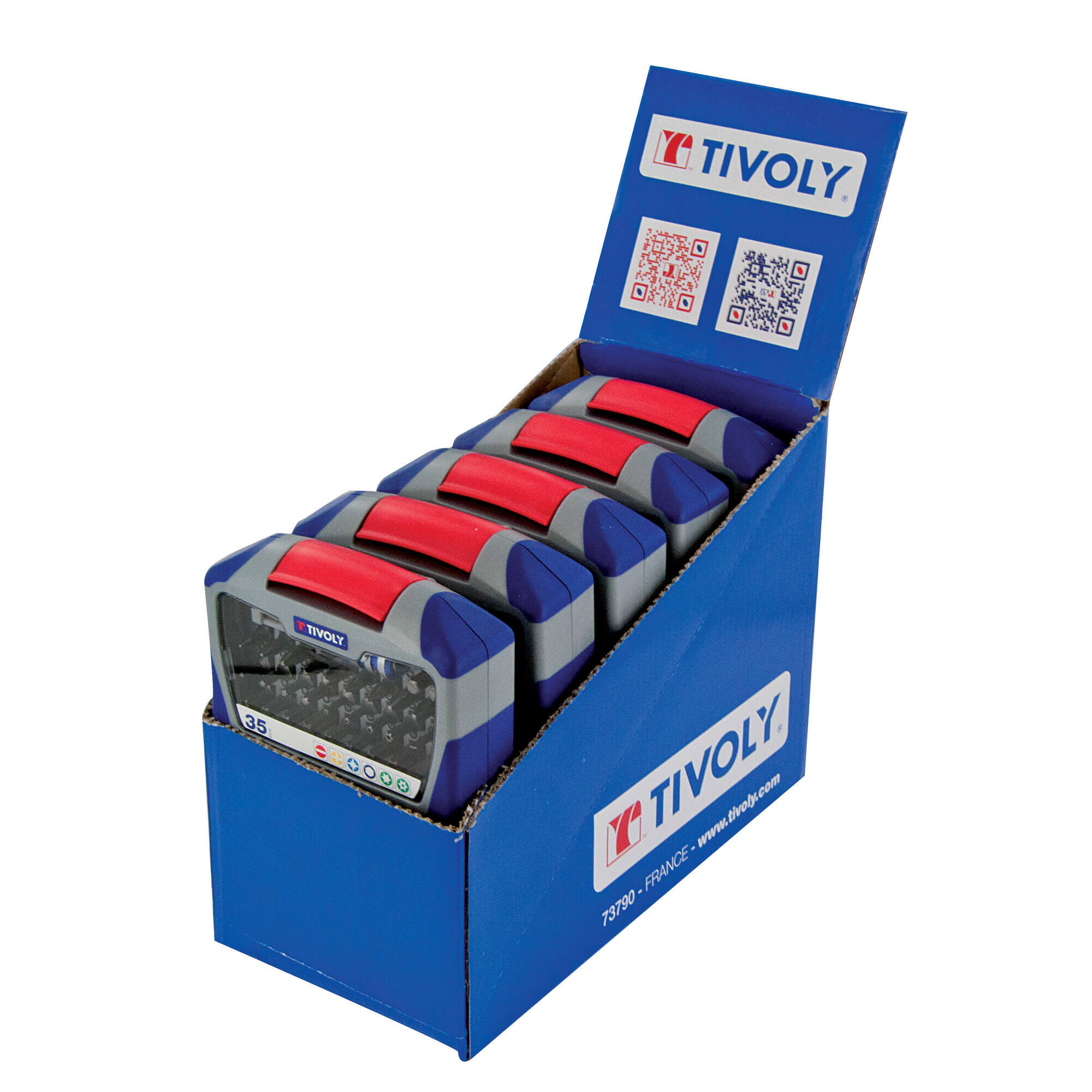 35 piezas - 34 puntas estándar + 1 portapuntas magnético de cambio rápido