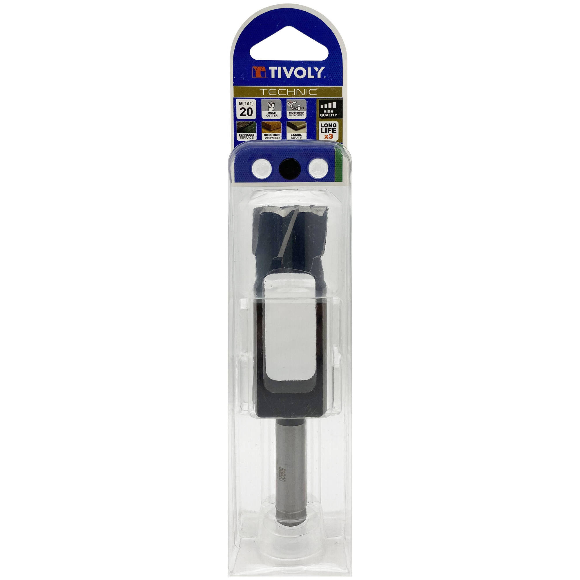 Ø: 20 / Broca para taponar (Blíster) / L: 140