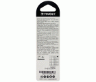 Ø: 2 / L: 49 / Broca para metal HSS -Recubrimiento de la punta con TiN -Afilado SPLIT POINT -Mango de 3 caras (Blíster)