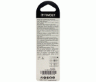 Ø: 3 / L: 61 / Broca para metal HSS -Recubrimiento de la punta con TiN -Afilado SPLIT POINT -Mango de 3 caras (Blíster)