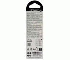 Ø: 3.5 / L: 70 / Broca para metal HSS -Recubrimiento de la punta con TiN -Afilado SPLIT POINT -Mango de 3 caras (Blíster)