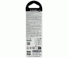 Ø: 4.2 / L: 75 / Broca para metal HSS -Recubrimiento de la punta con TiN -Afilado SPLIT POINT -Mango de 3 caras (Blíster)