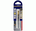 Ø: 6 / L: 93 / Broca para metal HSS -Recubrimiento de la punta con TiN -Afilado SPLIT POINT -Mango de 3 caras (Blíster)