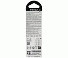 Ø: 6 / L: 93 / Broca para metal HSS -Recubrimiento de la punta con TiN -Afilado SPLIT POINT -Mango de 3 caras (Blíster)