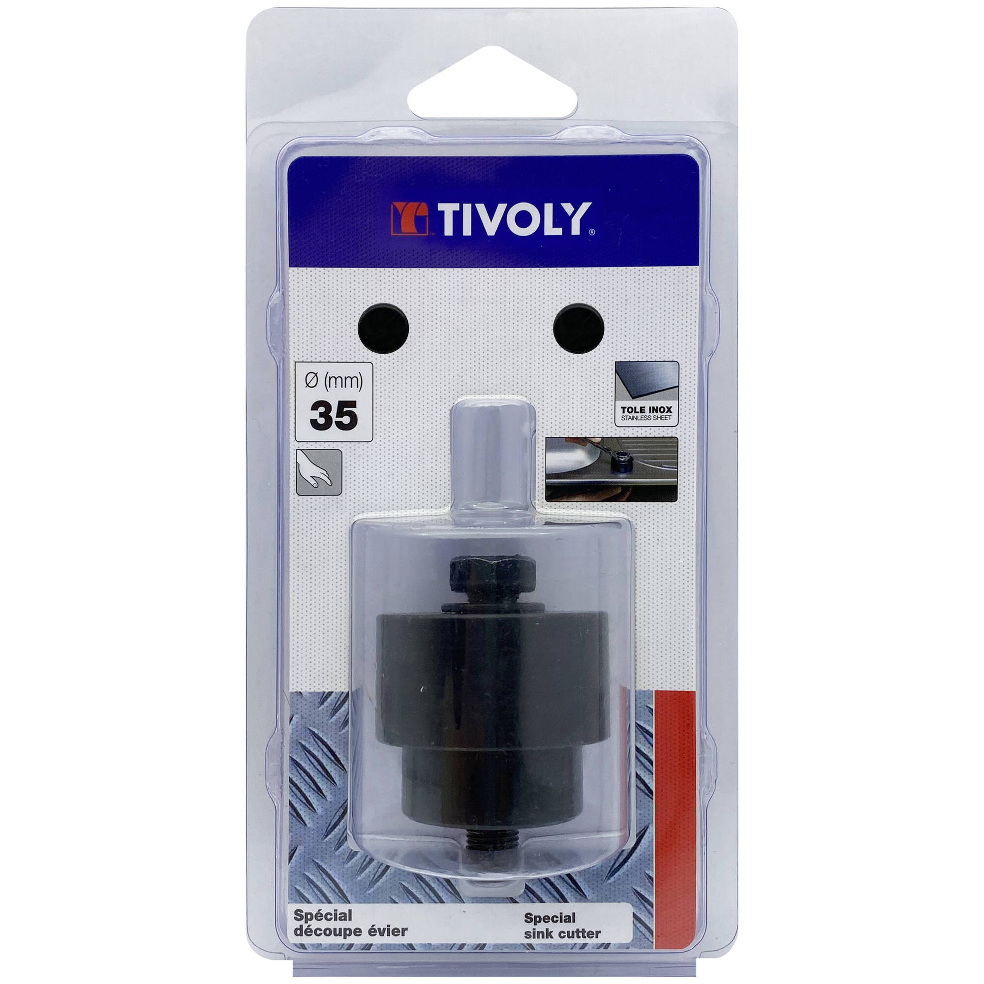 Perforador y cortador de grifos Ø35mm