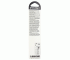Ø: 8 / Broca para hormigón -Placa de Metal Duro con punta de centrado -Mango cilíndrico de 3 caras planas (Blíster) / L: 120
