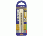 Ø: 6 / Broca 2 en 1 HSS para madera y metal -Punta en cruz -Ranuras de gran desalojo (Blíster) / L: 93