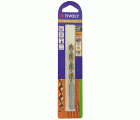 Ø: 9.5 / Broca para madera HSS -Afilado Speed point -Mango cilíndrico -Graduada SLR (Blíster) / L: 133