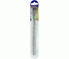 Ø: 12 / Broca para hormigón L. 200 mm -Placa de Metal Duro con punta de centrado -Mango cilíndrico de 3 caras planas (Blíster) / L: 200