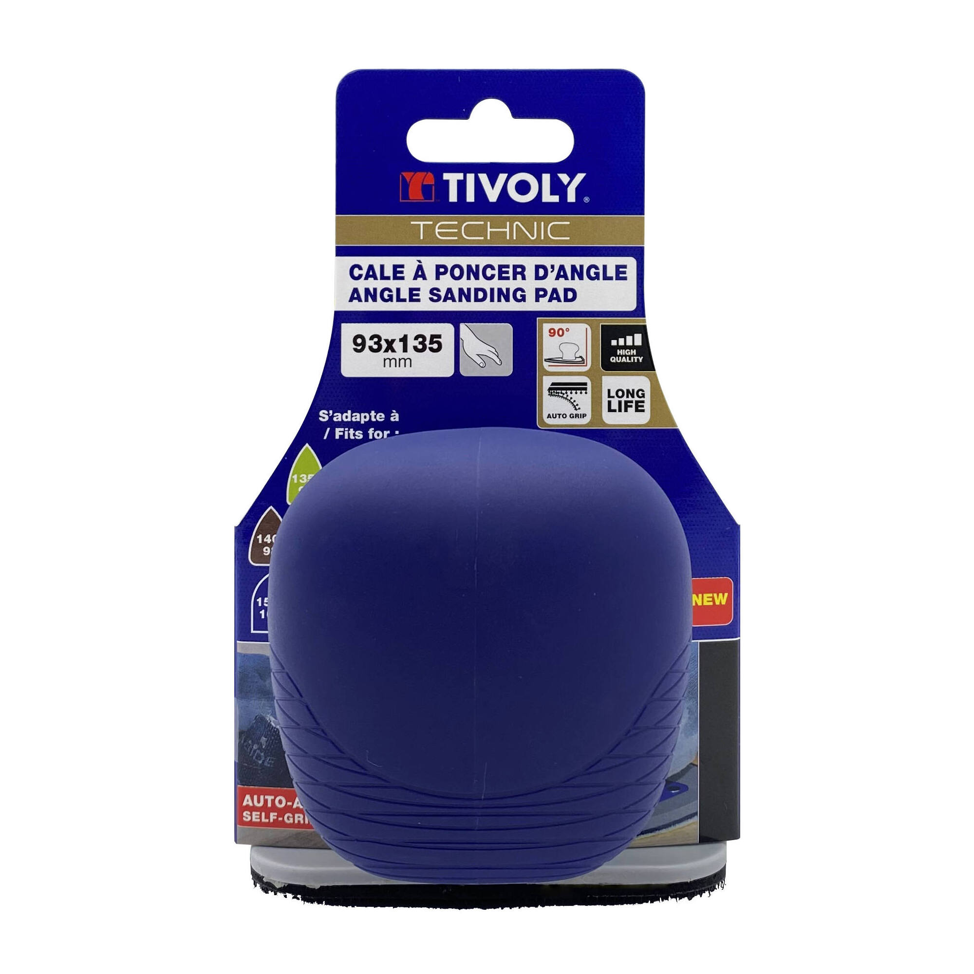 Taco para lijar MULTI 93X135 Velcro